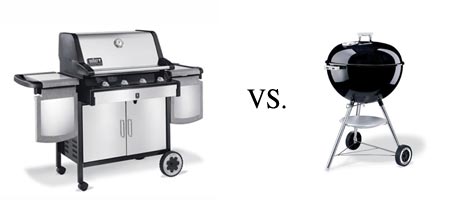gas grills vs charcoal grills