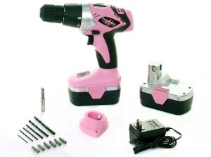 Pink Cordless power tools